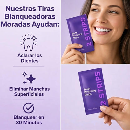 CEEL!KE - Tiras Moradas Blanqueadoras